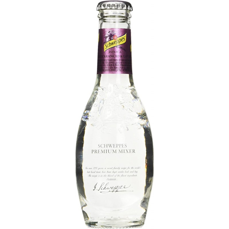 SCHWEPPES HERITAGE FIORI D''ARA NCIO  E LAVANDA ML 200 X 24 BO TTIGLIE